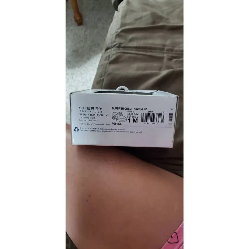 NIB UNIQUE BLUEFISH SPERRY INFANT SHOES